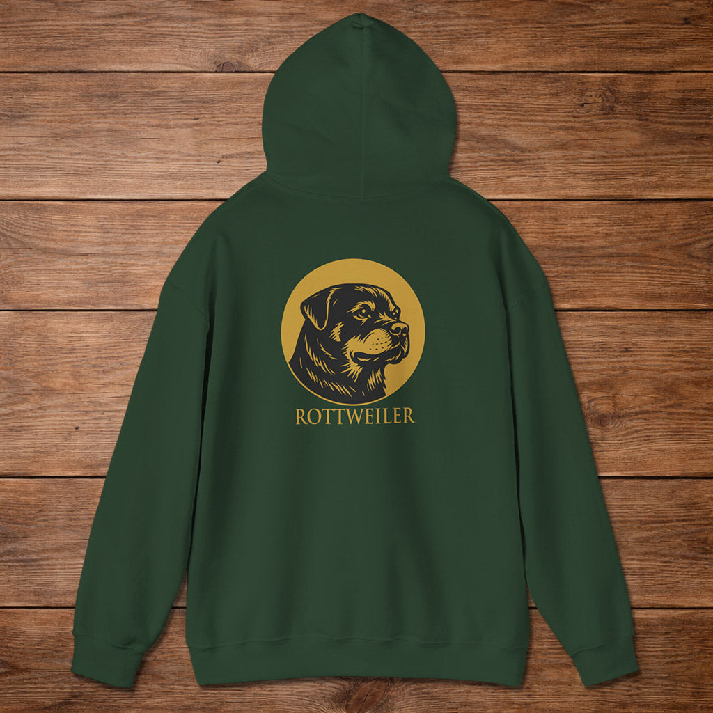 Rottweiler Hoodie — Heritage Medallion