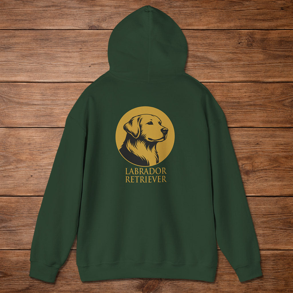 Labrador Retriever Hoodie — Heritage Medallion
