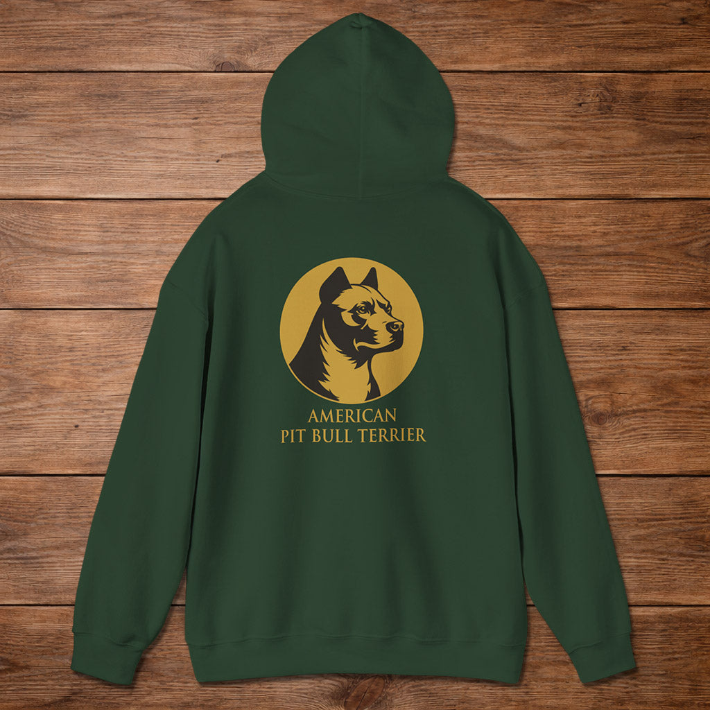 American Pit Bull Terrier Hoodie — Heritage Medallion