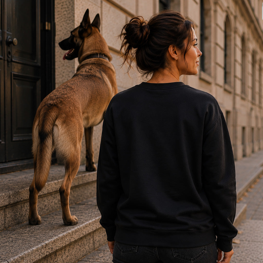 Belgian Malinois Crewneck - Heritage Medallion