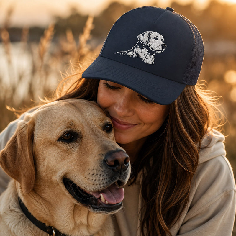 Labrador Retriever Cap — Embroidered Heritage Signature