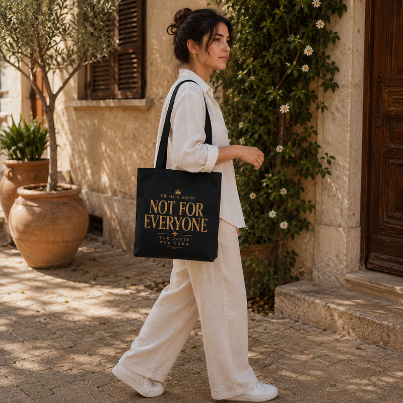 Not For Everyone Tote Bag - Heritage Typography