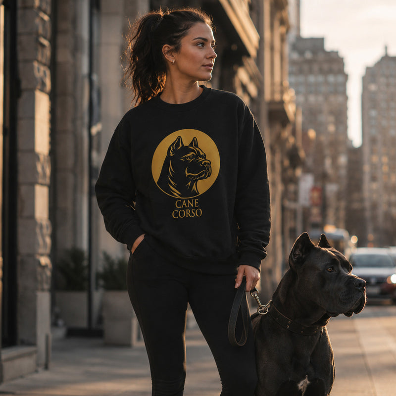 Cane Corso Crewneck — Heritage Medallion