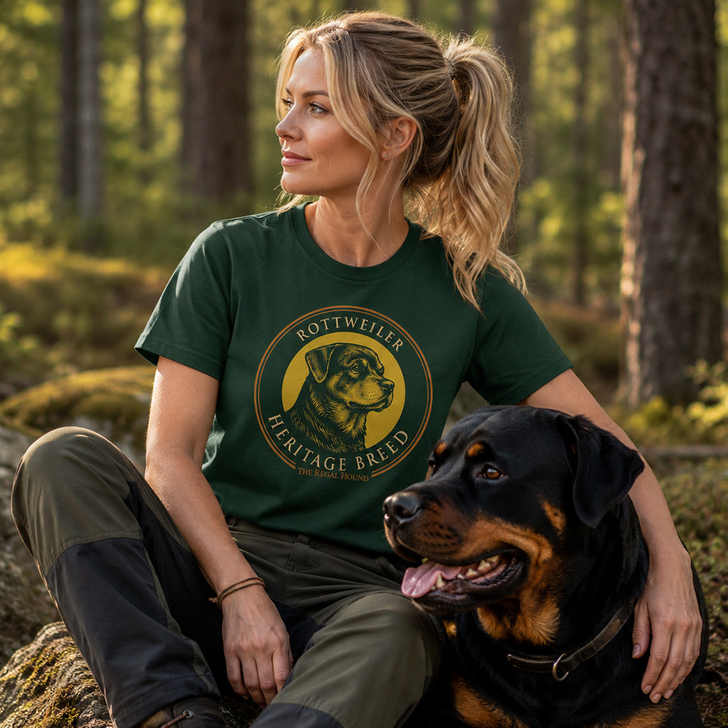 Rottweiler T-shirt — Heritage Badge Essential