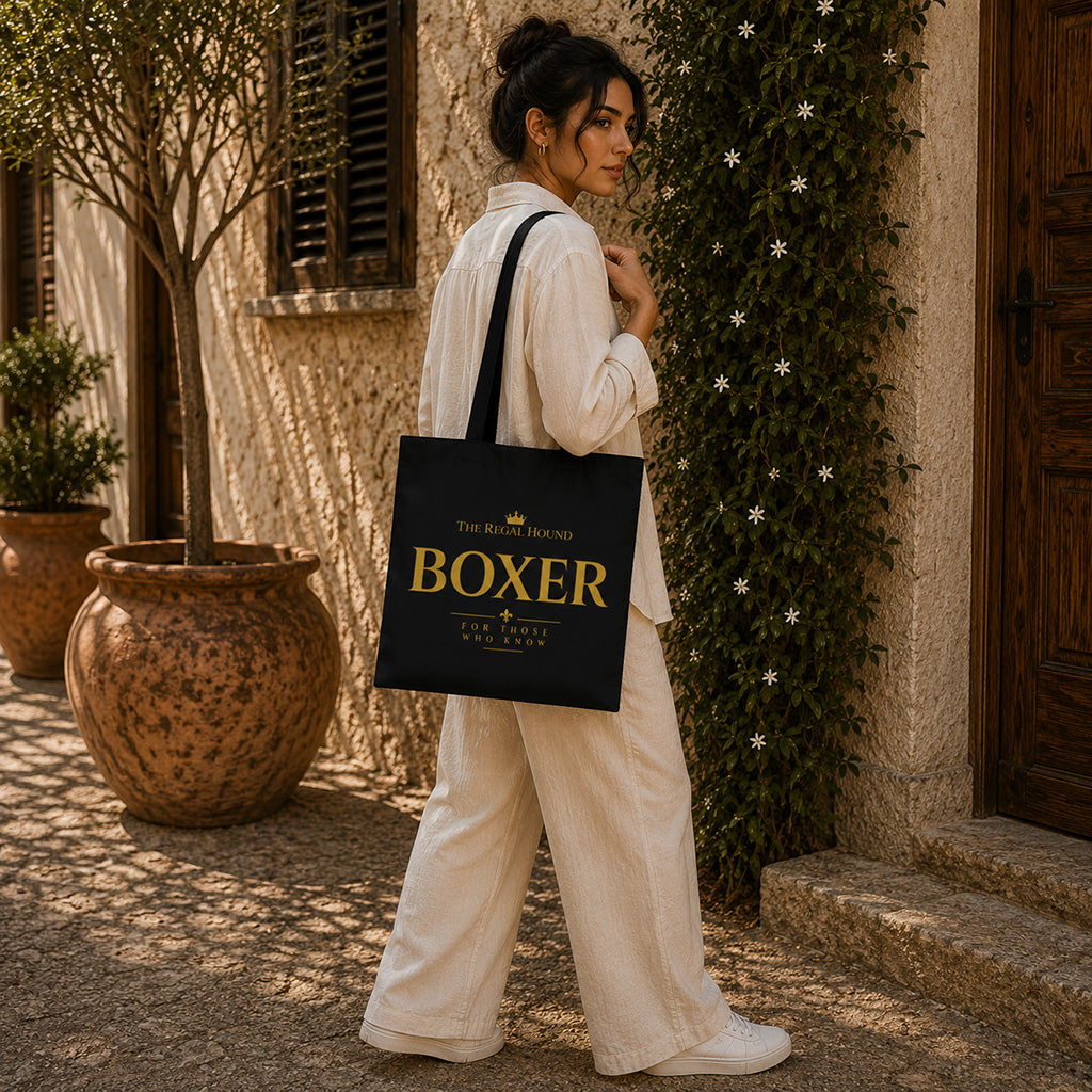 Boxer Tote Bag - Heritage Typography