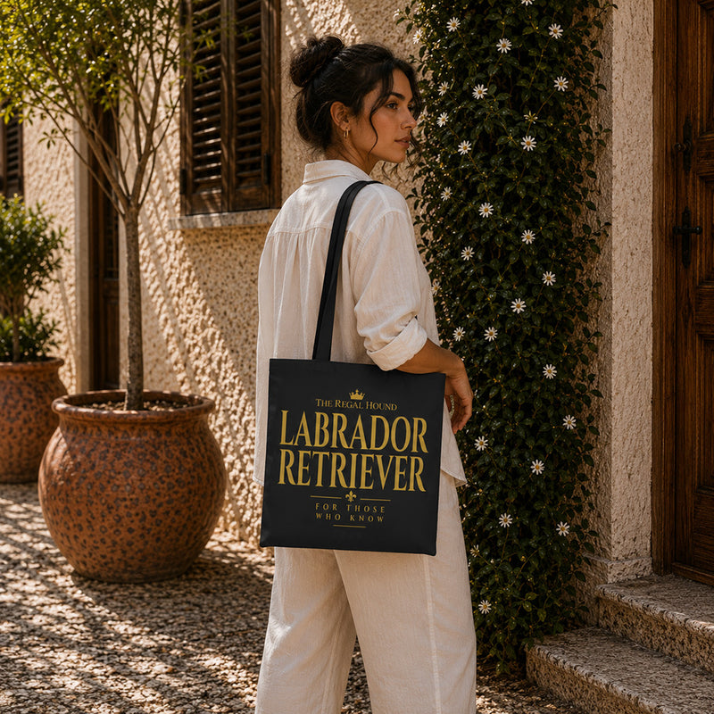 Labrador Retriever Tote Bag - Heritage Typography