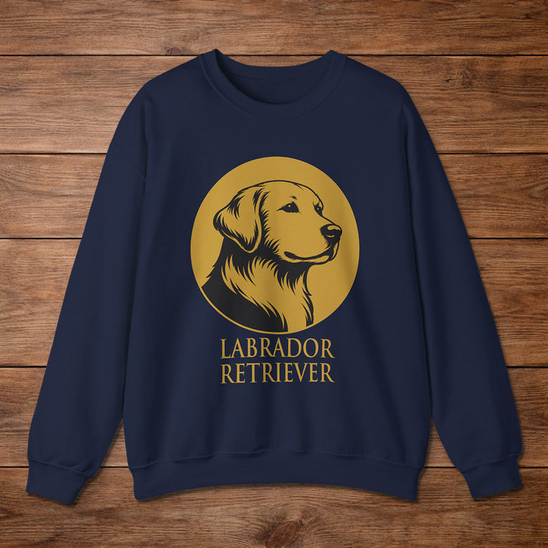 Labrador Retriever Crewneck — Heritage Medallion