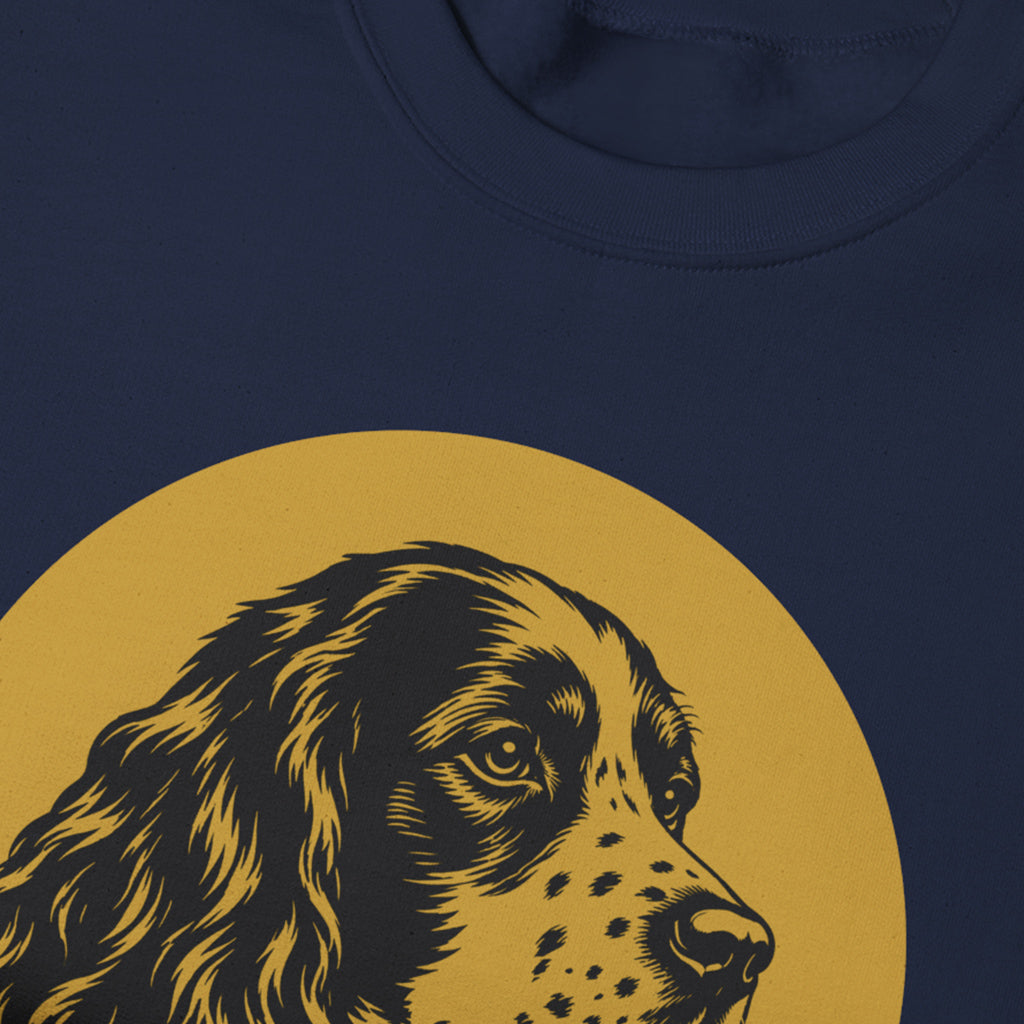 English Springer Spaniel Crewneck - Heritage Medallion