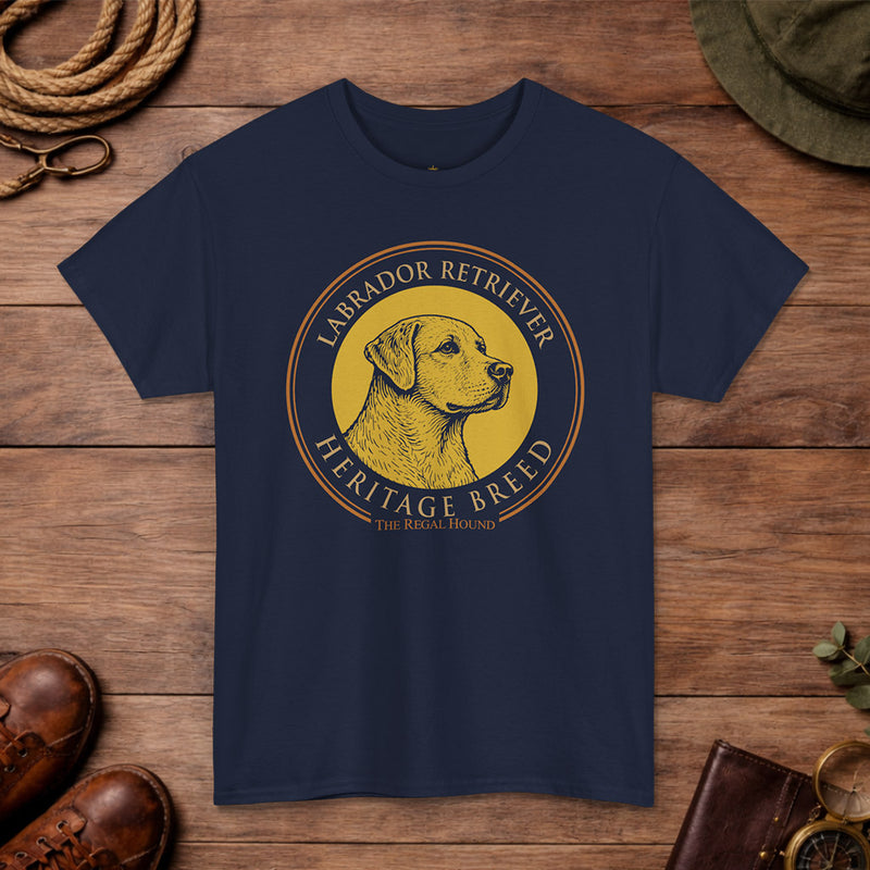 Labrador Retriever T-shirt — Heritage Badge Essential