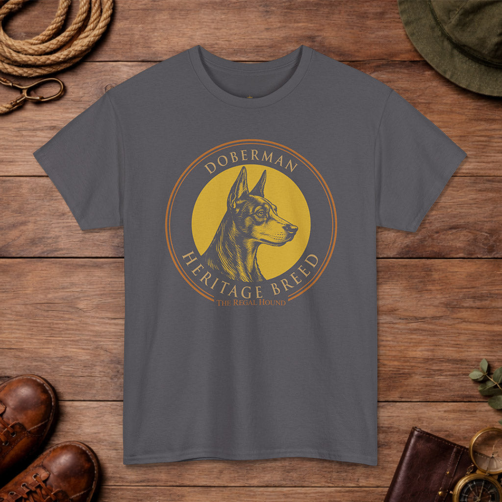 Doberman T-shirt — Heritage Badge Essential