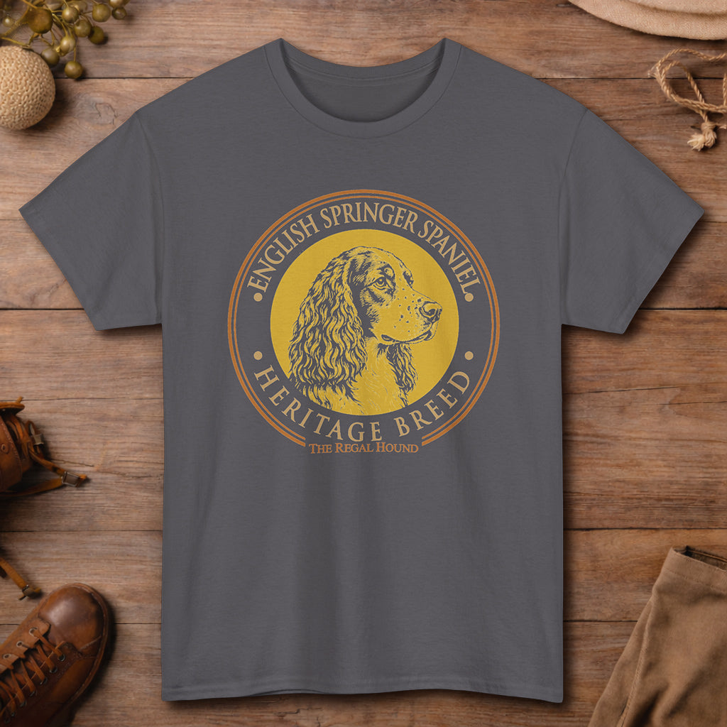 English Springer Spaniel T-shirt - Heritage Badge Essential
