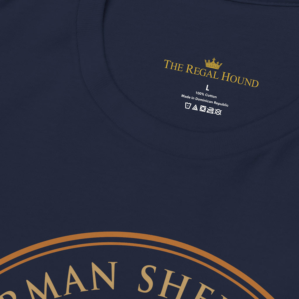 German Shepherd T-shirt — Heritage Badge Essential