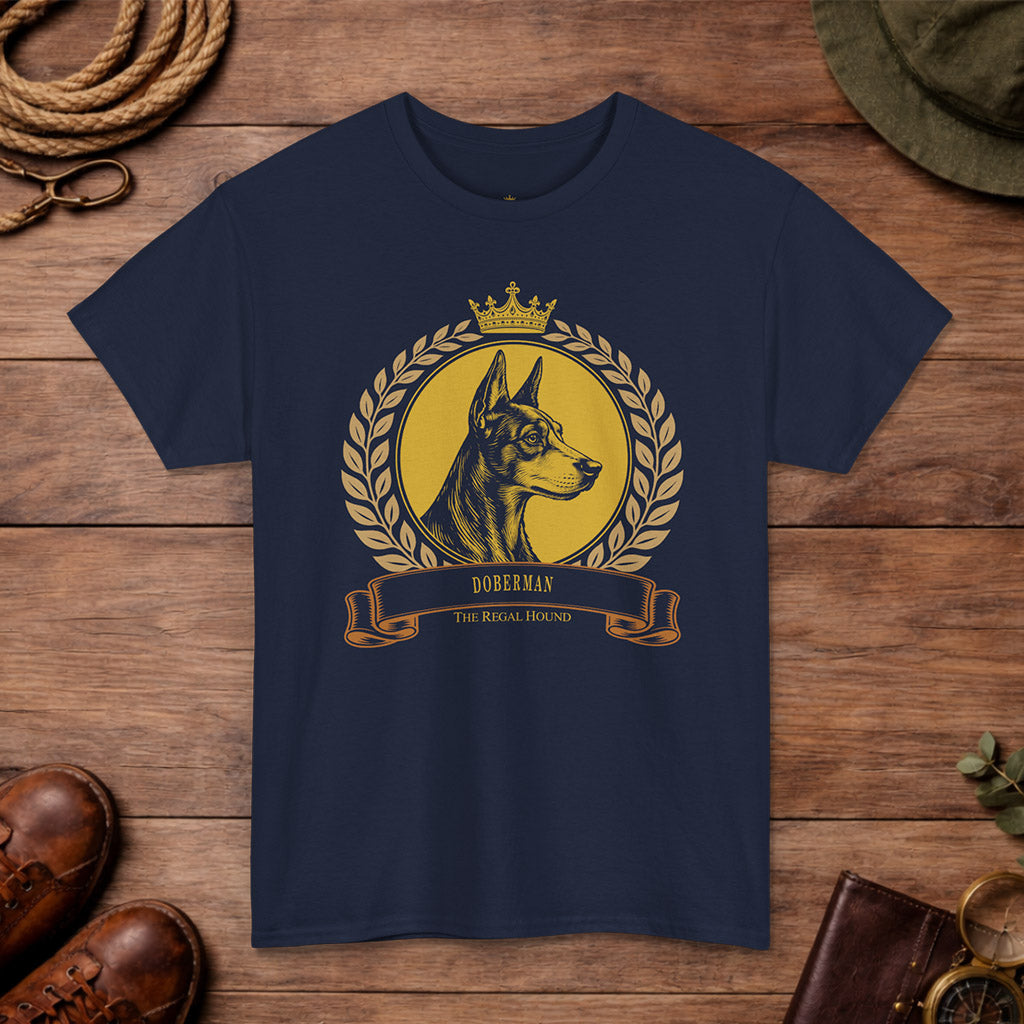 Doberman T-shirt — Heritage Crest Essential