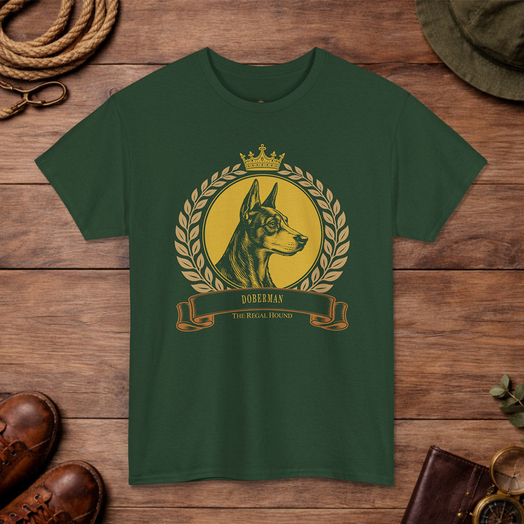 Doberman T-shirt — Heritage Crest Essential