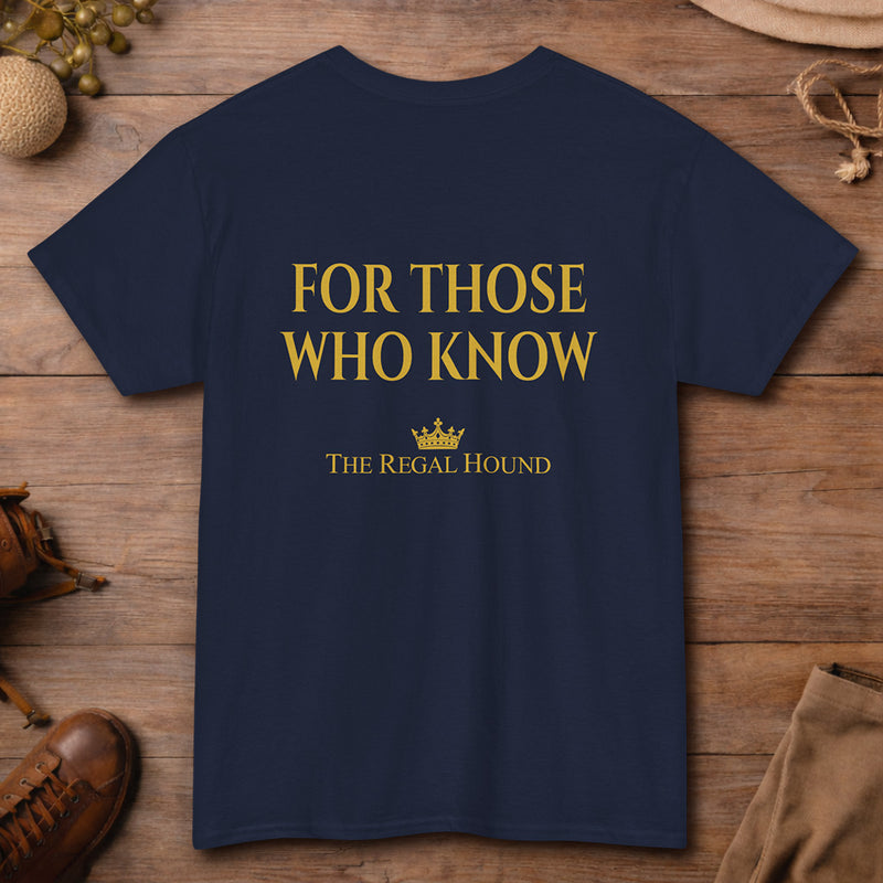 The Regal Hound T-shirt - Heritage Statement Essential