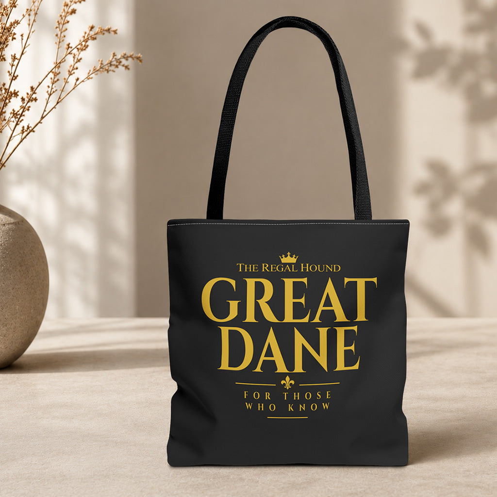 Great Dane Tote Bag - Heritage Typography
