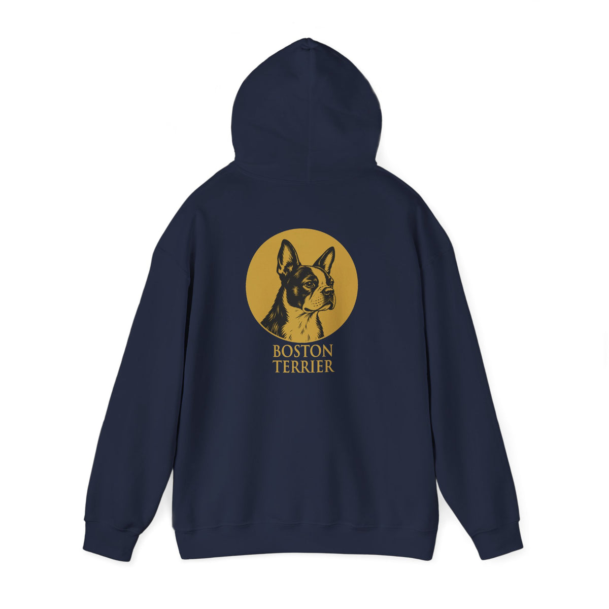 Boston Terrier Spaniel Hoodie - Heritage Medallion