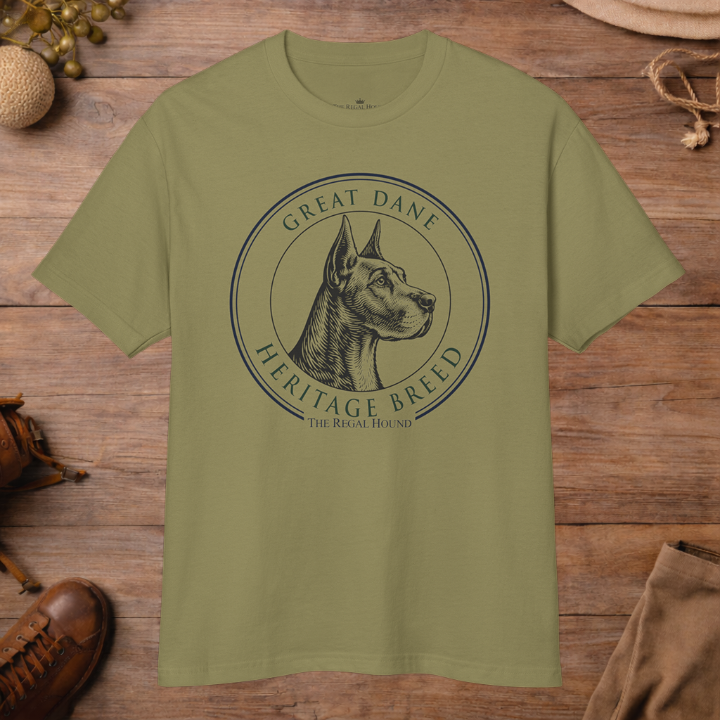 Great Dane — Heritage Badge Garment-Dyed Tee