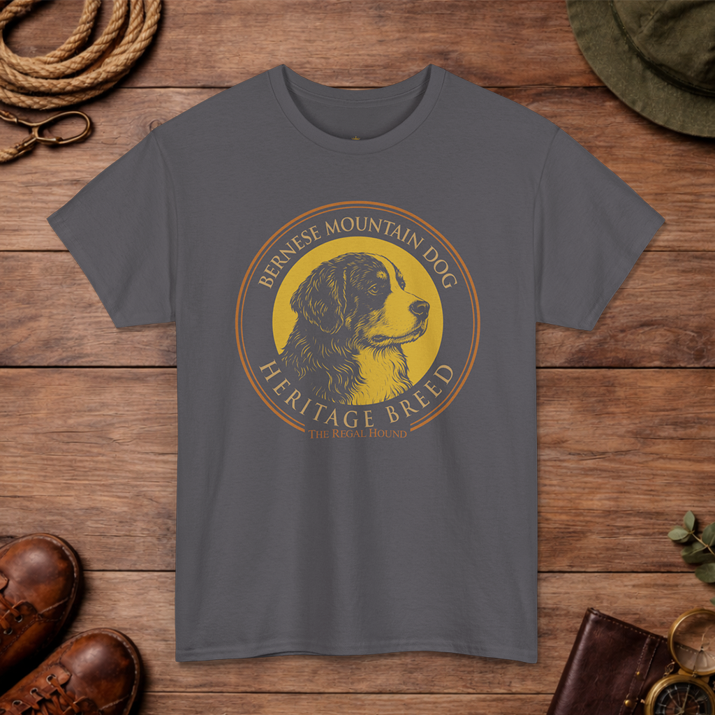 Bernese Mountain Dog T-shirt — Heritage Badge Essential