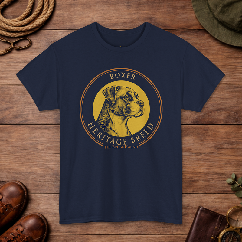 Boxer T-shirt — Heritage Badge Essential