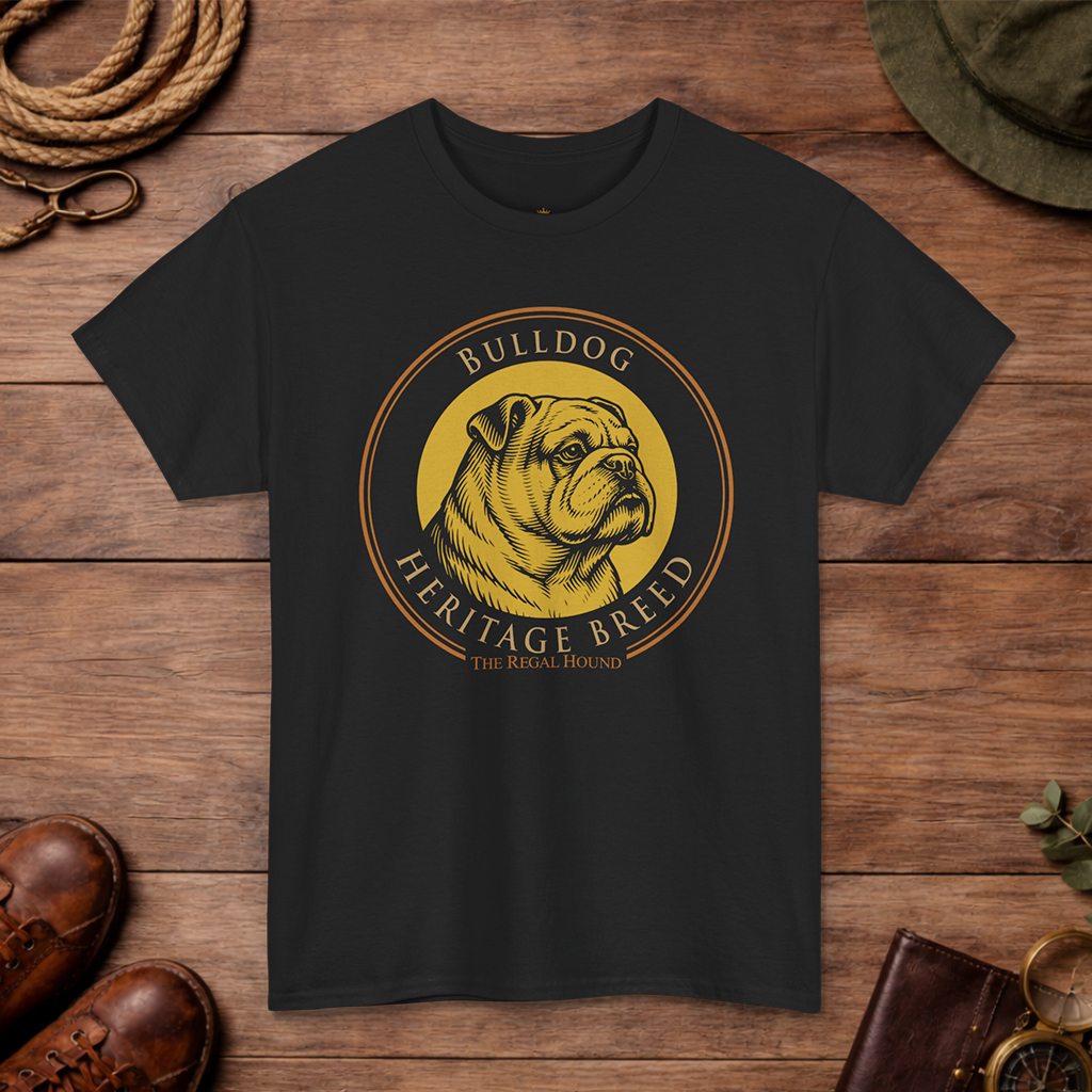 Bulldog T-shirt — Heritage Badge Essential