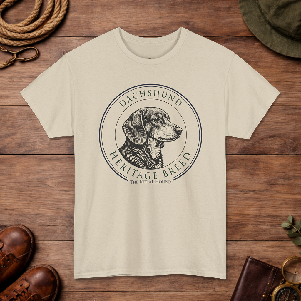 Dachshund — Heritage Badge Essential Tee
