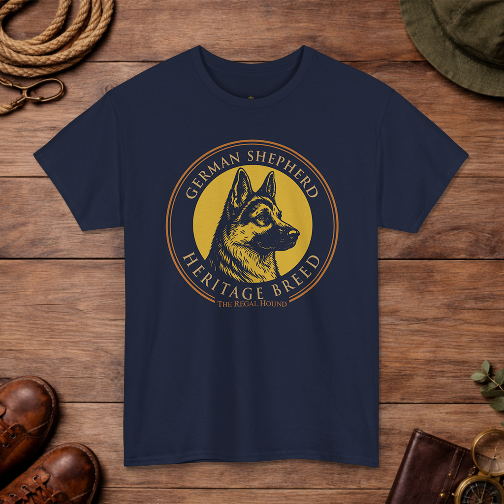 German Shepherd — Heritage Badge Essential Tee