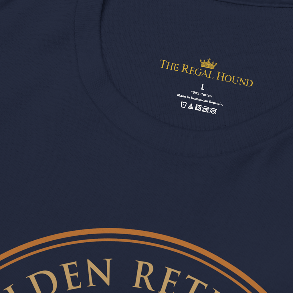 Golden Retriever T-shirt — Heritage Badge Essential
