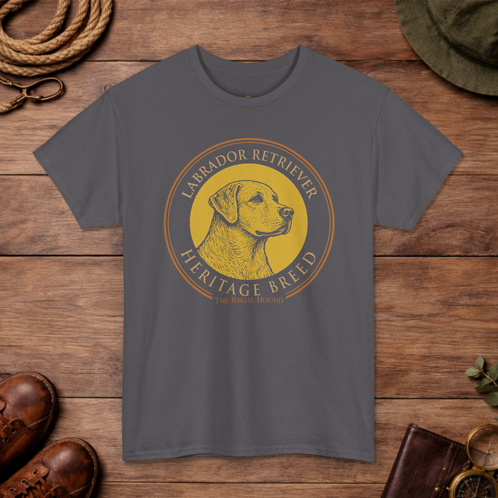 Labrador Retriever T-shirt — Heritage Badge Essential