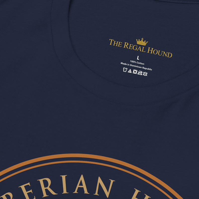 Siberian Husky T-shirt — Heritage Badge Essential