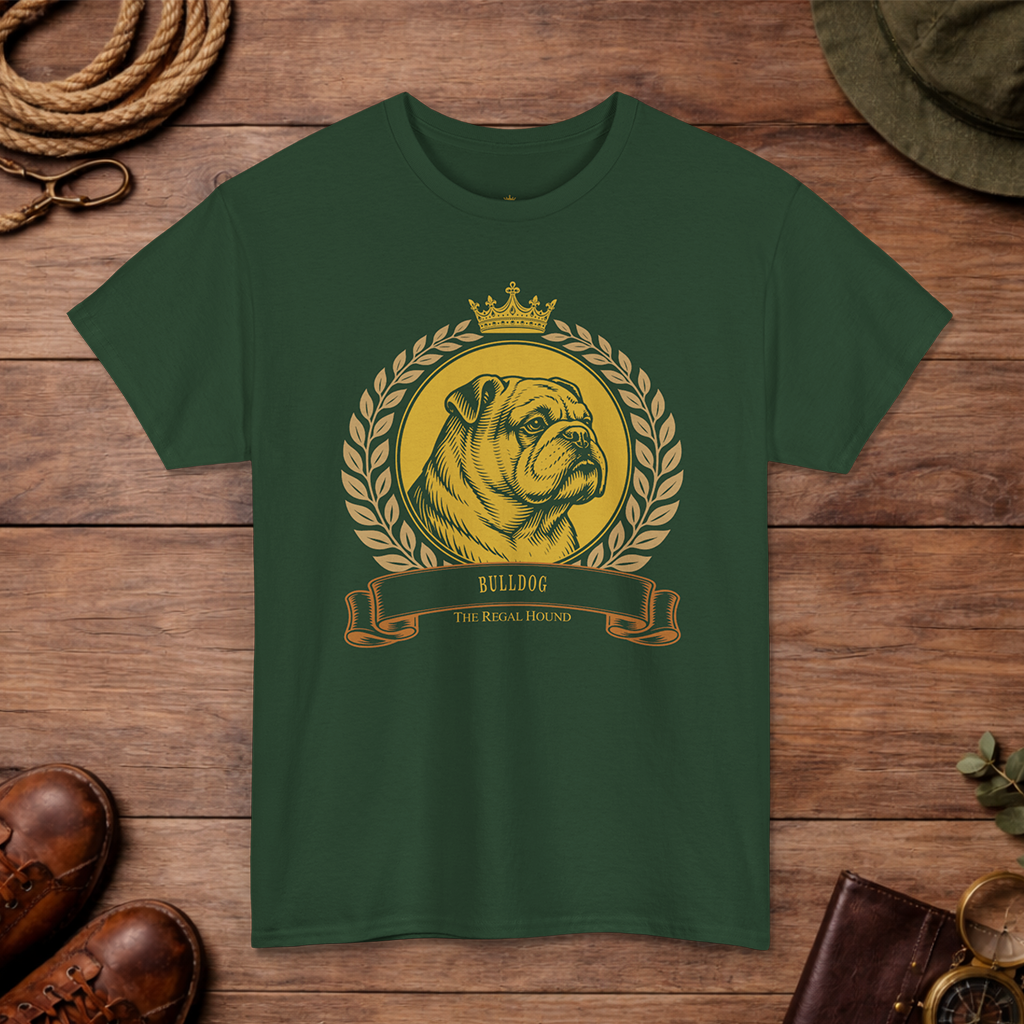 Bulldog T-shirt — Heritage Crest Essential