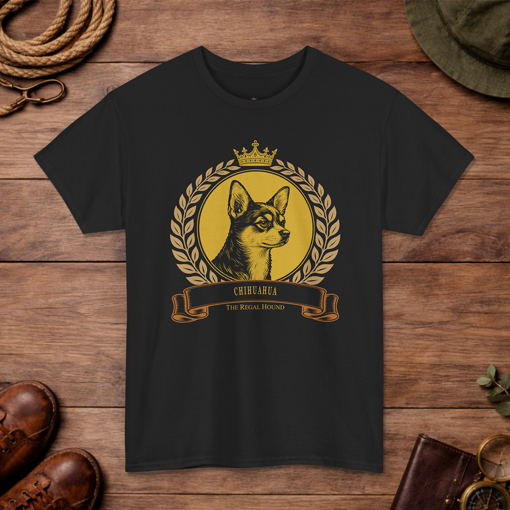 Chihuahua T-shirt — Heritage Crest Essential