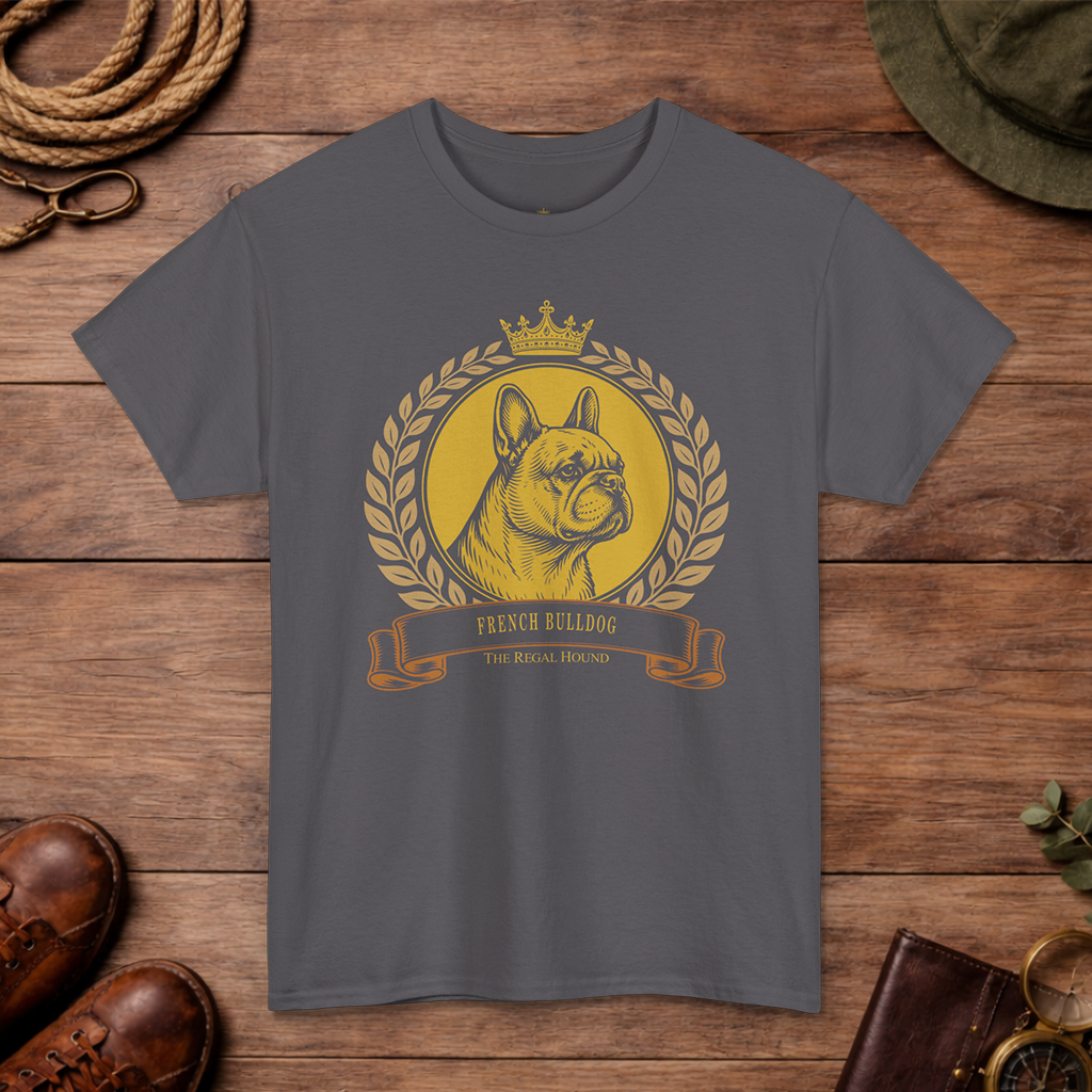 French Bulldog T-shirt — Heritage Crest Essential