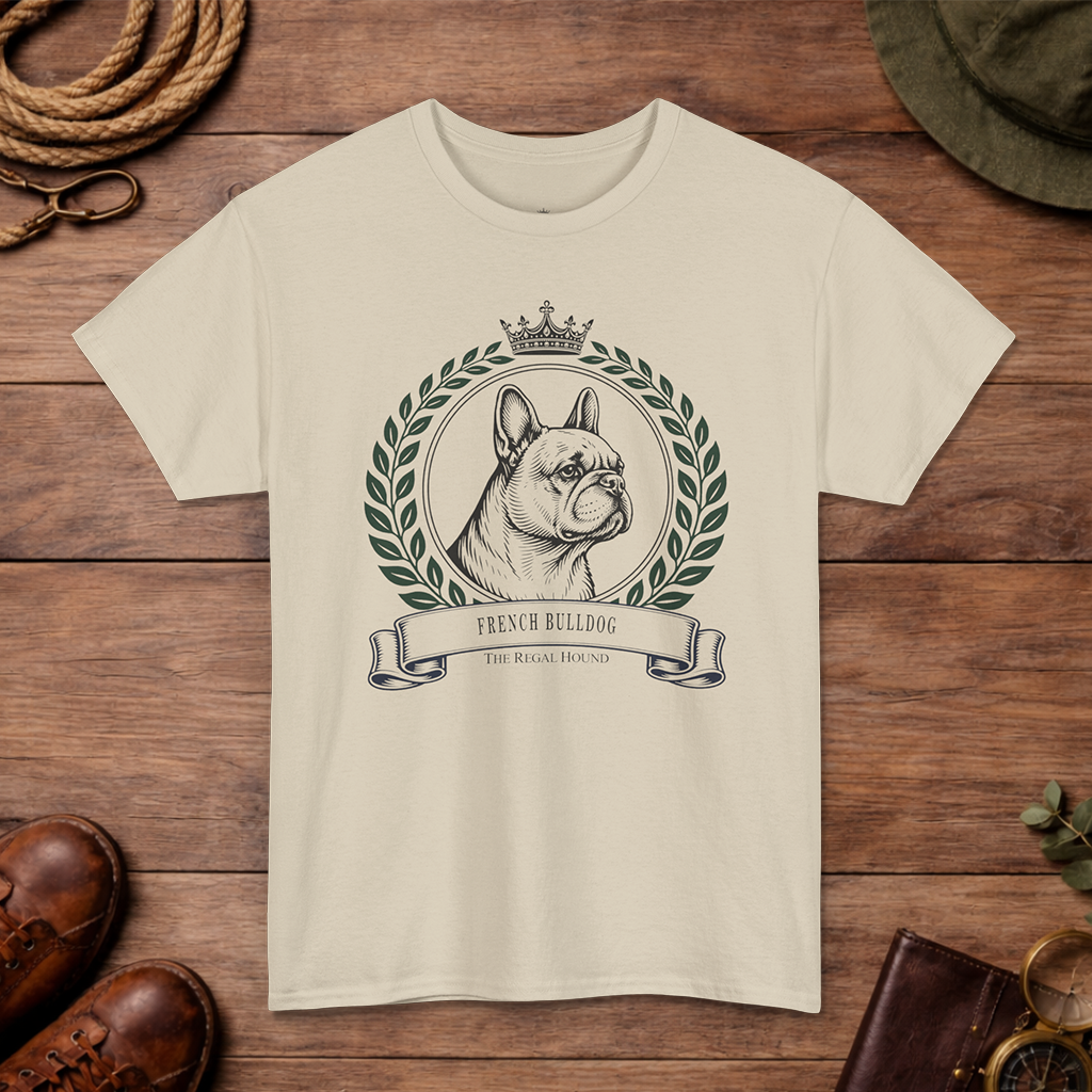 French Bulldog T-shirt — Heritage Crest Essential