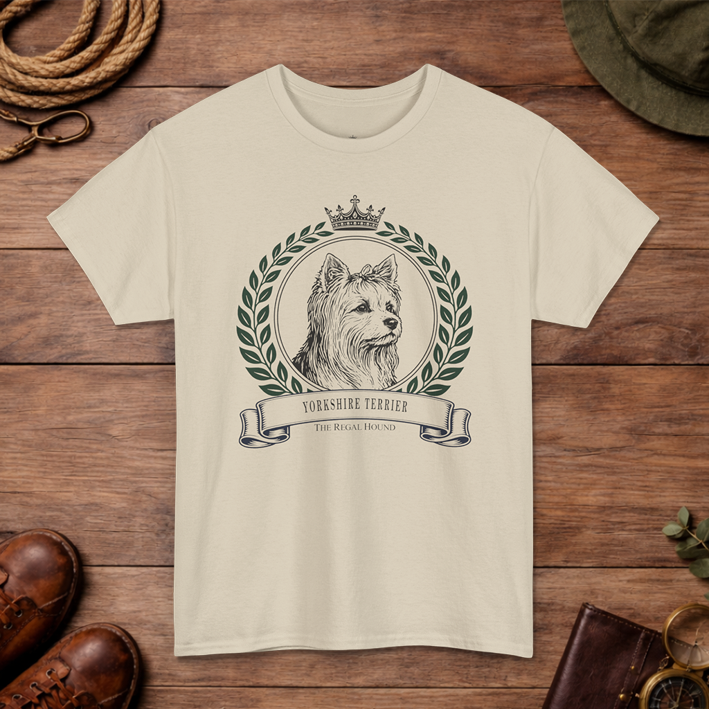 Yorkshire Terrier T-shirt — Heritage Crest Essential