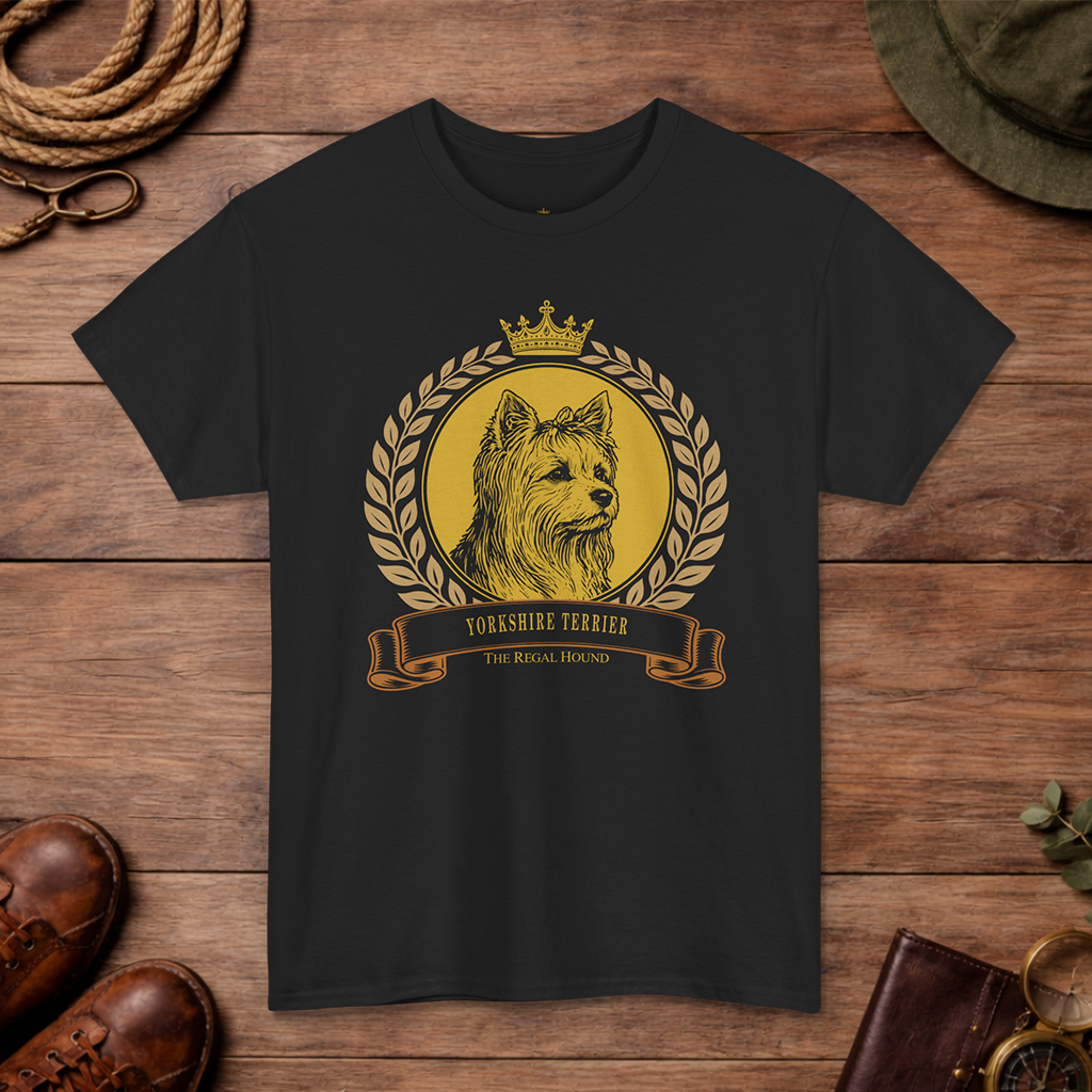 Yorkshire Terrier T-shirt — Heritage Crest Essential