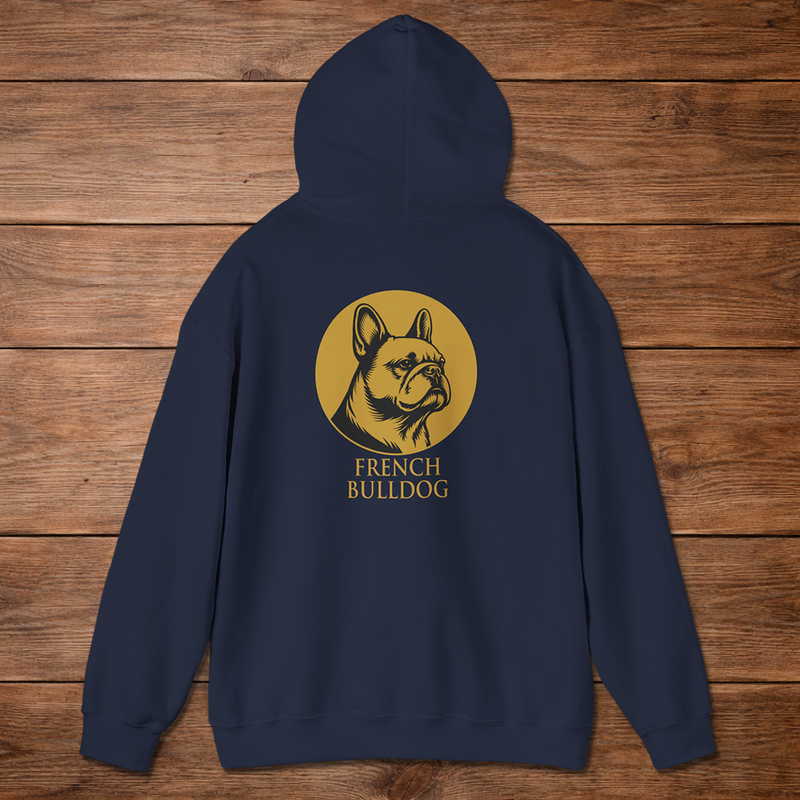 French Bulldog Hoodie — Heritage Medallion