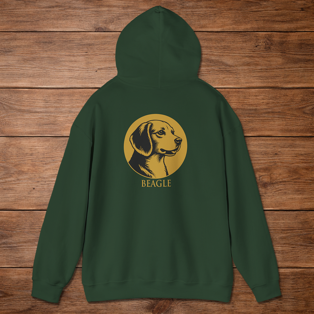 Beagle Hoodie — Heritage Medallion