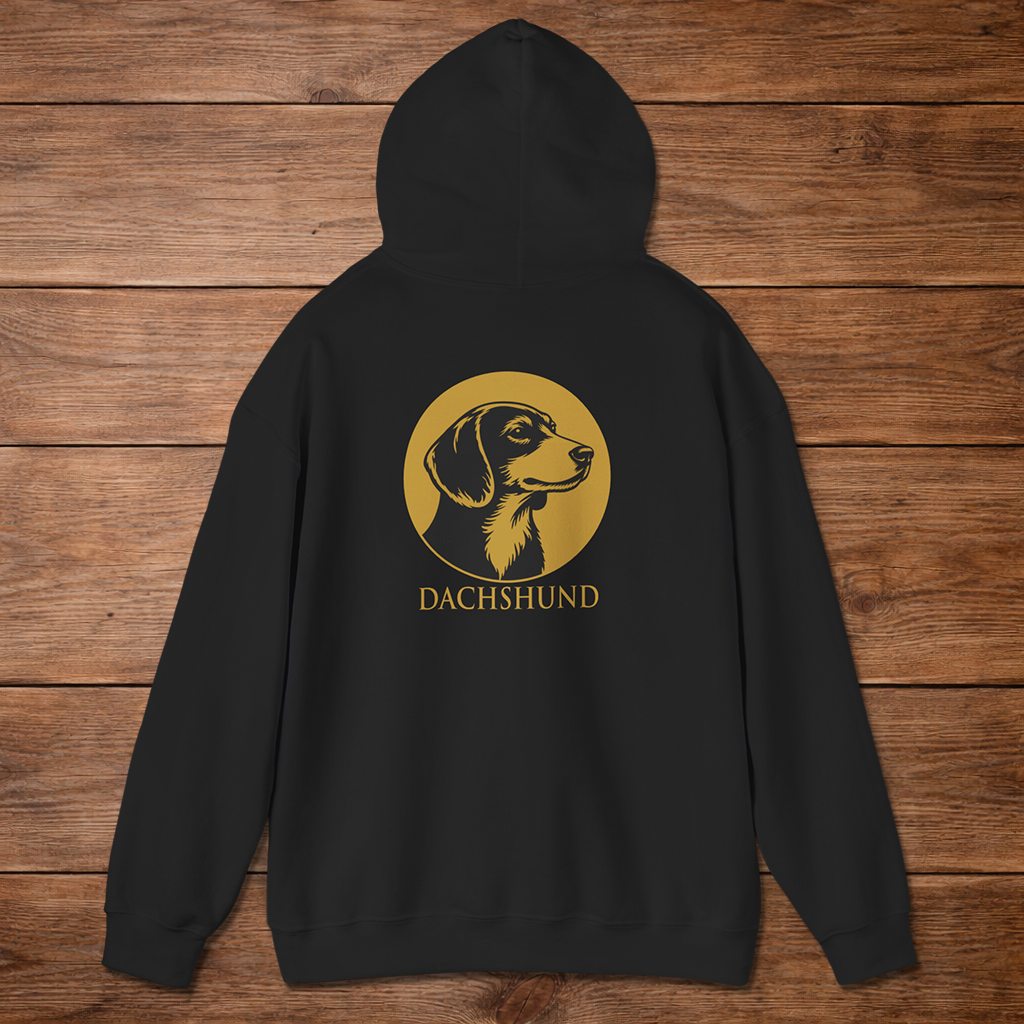 Dachshund Hoodie — Heritage Medallion