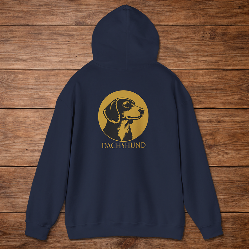 Dachshund Hoodie — Heritage Medallion