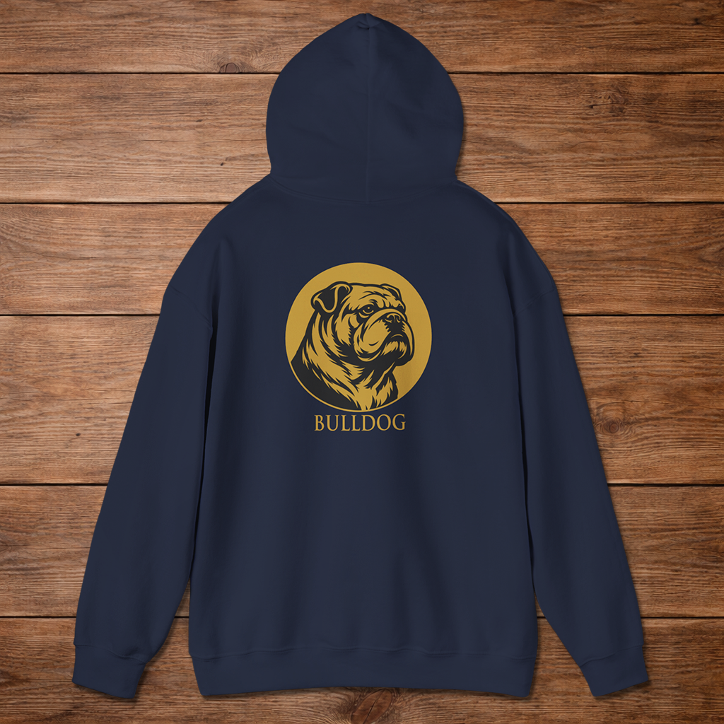 Bulldog — Heritage Medallion Hoodie