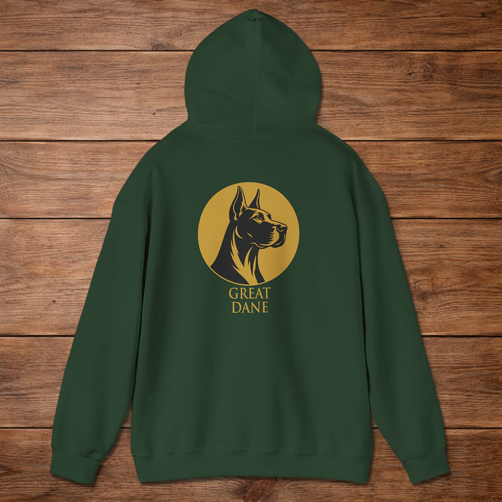 Great Dane Hoodie — Heritage Medallion