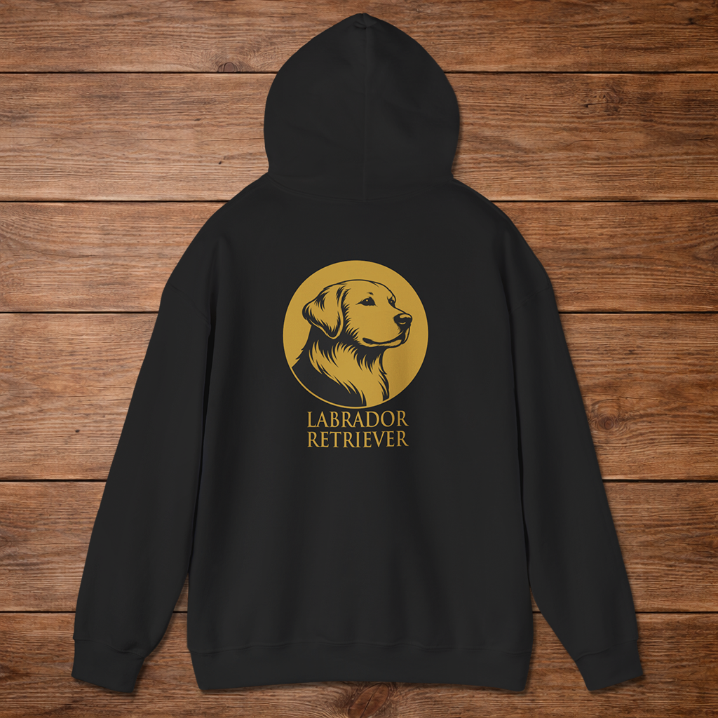 Labrador Retriever Hoodie — Heritage Medallion