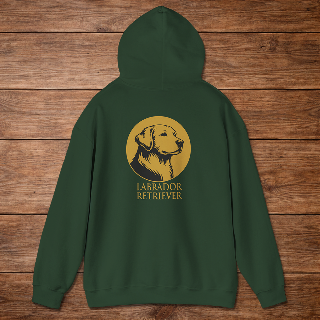 Labrador Retriever Hoodie — Heritage Medallion