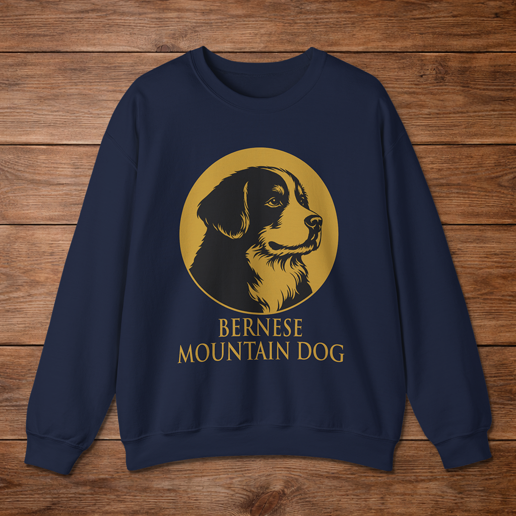 Bernese Mountain Dog — Heritage Medallion Crewneck