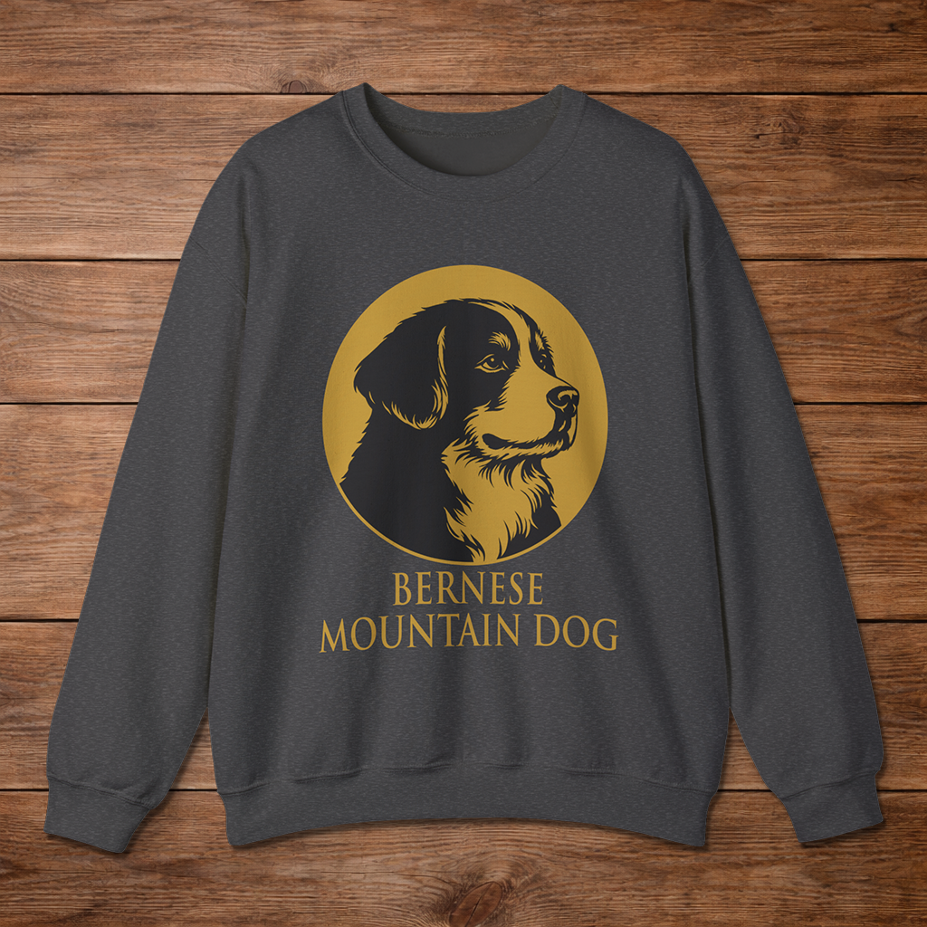 Bernese Mountain Dog — Heritage Medallion Crewneck
