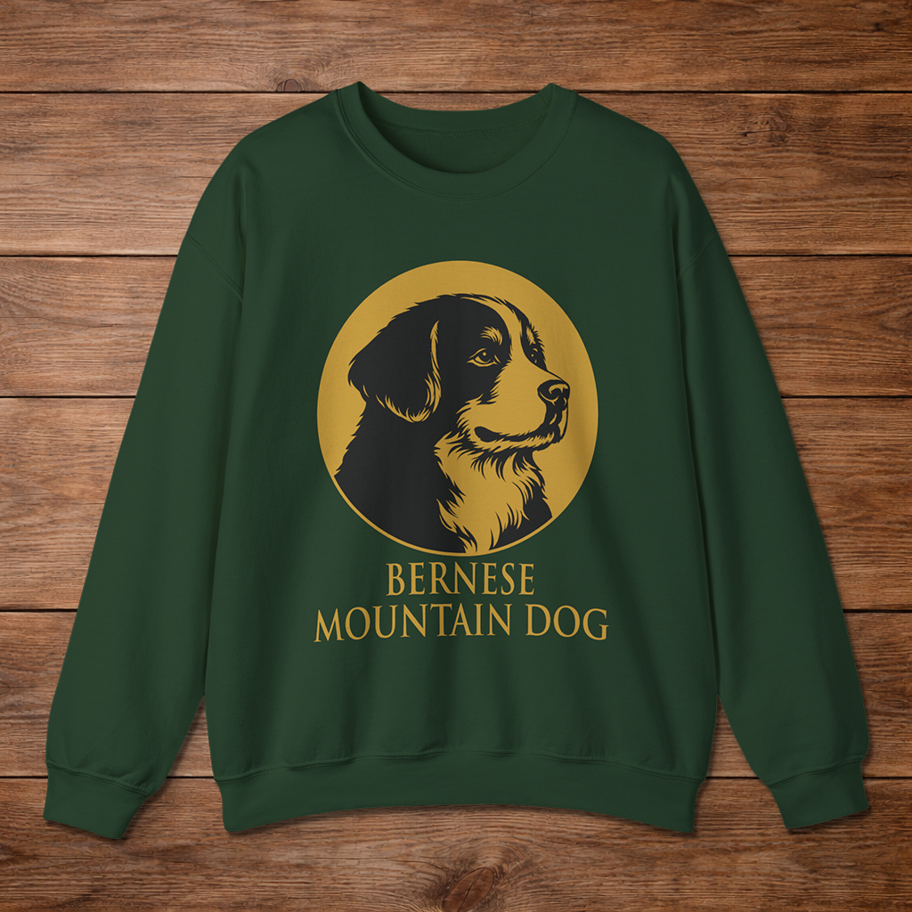 Bernese Mountain Dog — Heritage Medallion Crewneck
