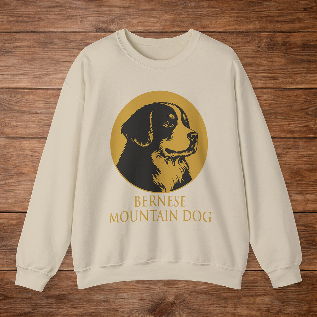 Bernese Mountain Dog — Heritage Medallion Crewneck