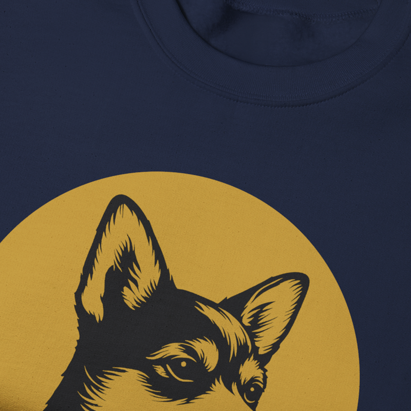Chihuahua Crewneck — Heritage Medallion