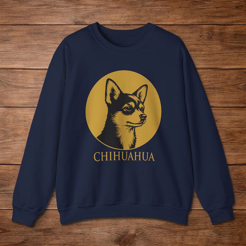 Chihuahua Crewneck — Heritage Medallion